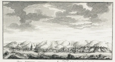 Udsigt over fæstningen Udinskoye, ca 1735