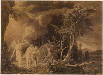 Uddrivelsen af Paradis (1. Mosebog 3, 23-24)