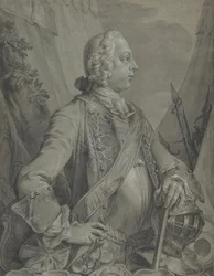 Portræt af kejser Joseph II som militærkommandant, tidligt til midten af 1700-tallet.