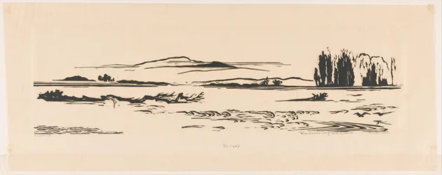 Riviermonding N. N. Guinea (original titel på objektet)