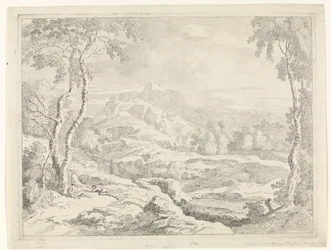 Landskab med hyrder Landskaber efter Gaspar Poussin (serietitel)