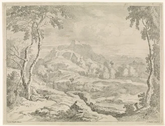 Landskab med hyrder Landskaber efter Gaspar Poussin (serietitel)