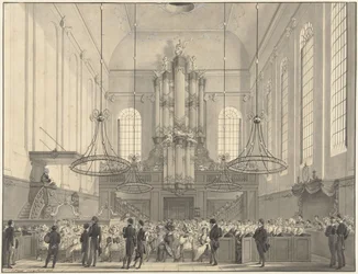 Prof. dr. van der Palm prædiker i den lutherske kirke i Haag for kongefamilien, 1828