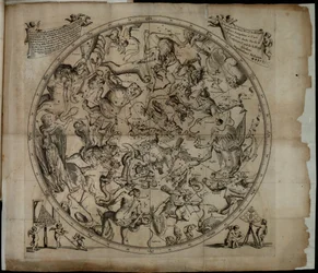 Tabel over stjernebilledet på den nordlige halvkugle Firmamentum Sobiescianumsive Uranographia