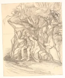 Illustration til Alfred Tennyson "Enoch Arden"