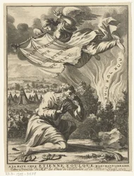 Moses ved den brændende busk Titelside for Isaac Jaquelot, Dissertations sur l