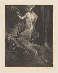 Judith med hovedet og kroppen af ​​Holofernes