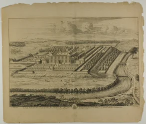 Great Ribston, plade 61 fra Britannia Illustrata