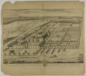 Knowle i Parish of Sevenoaks i Kent, plade 24 fra Britannia Illustrata