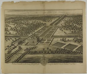 Melton Constable i County of Norfolk, plade 51 fra Britannia Illustrata