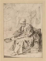 Pandekagekvinde, 1768.
