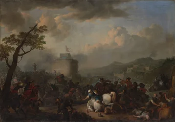 Slagscene, 1671.