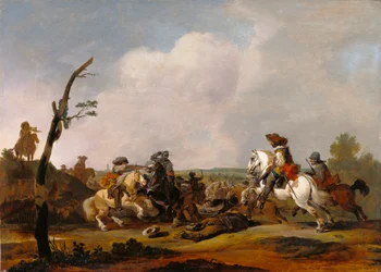 Slagscene, ca. 1651-52