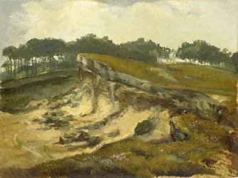 Sandudgravning