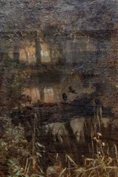 Tysk: Der Teich in Osterbeek Dammen ved Oosterbeek