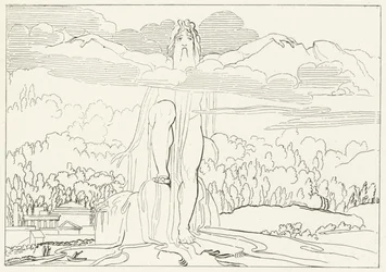 Statuen af de fire metaller, Inferno, Canto 14 (stik)