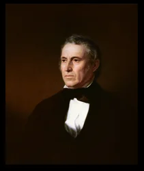 Zachary Taylor, ca. 1850 (farve litho)