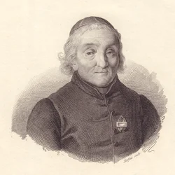 Portræt af den italienske teolog Pietro Tamburini (1737-1827), kobberstik af Maffeis