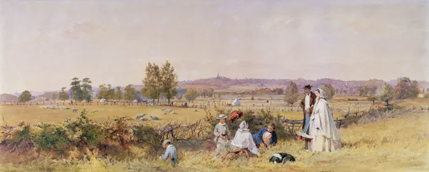 Highgate fra Upper Holloway, 1859