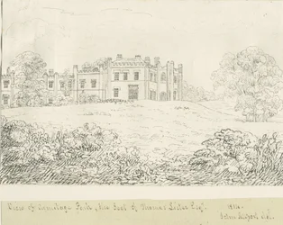 Armitage Park: pen drawing, 1814dani