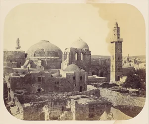 Den Hellige Gravs Kuppel, Jerusalem, 1860