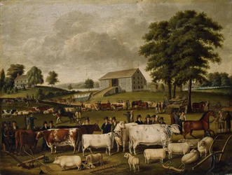 En Pennsylvania Country Fair, 1824