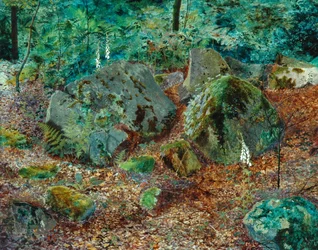 A Mossy Glen, 1864
