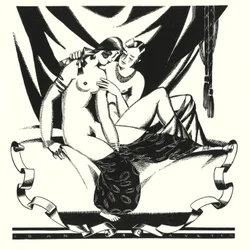 Illustration til Don Juan af Lord Byron (litho)
