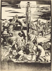 Korsfæstelsen [midterplade]