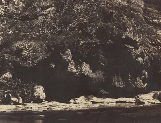 Bank of the Rhumel, nær Constantine, Algeriet, ca. 1855-56.
