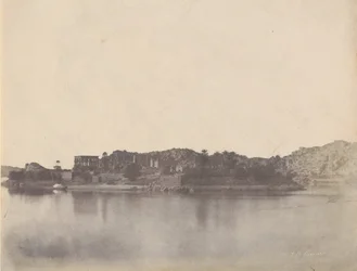 Øen Philae, 1853-54.