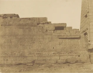 Karnak, Tempel syd for Hypostylehallen, Sydvæg (Udvendigt ansigt)
