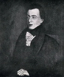 George Borrow (1803-81) illustration fra "Borrow Selections", udgivet i 1928