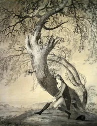 William Kerr (1763-1824), jarl af Ancram, 6. markis af Lothian (akvarel på papir)