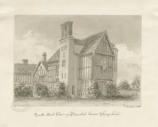 Boscobel House: sepia vask