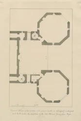 Castle Church - Stafford Castle: blyant og vask, nd [?19th cent] (tegning)
