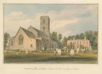 Essex - Witham kirke og præstehus