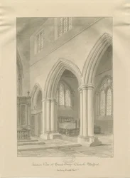 Stafford - Interiør af St. Mary
