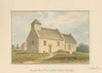 Wiltshire - Chicklade Church, 1817