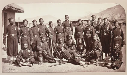 4. Goorkha Regiment bajonethold, 1878