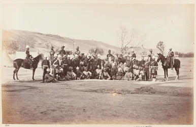 ?Assistentgeneraladjudant med prost-marskal og stab?, 1879 ca.
