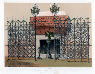 Smedejernsgitter, 1800-tallet.
