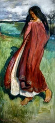 Spring, ca. 1910 (gouache på papir)