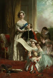 Dronning Victoria og hendes børn