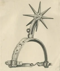 Lichfield - Spur: pen og sepia tegning, nd [1748-1817] (tegning)