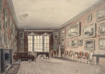 Galleriet i Browsholme, nær Clitheroe, Yorkshire
