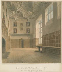 Yorkshire - York - Heslington House Interior, 1818dani