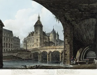 Paris: Le Pont au Change - i "" Paris set af J.C. Mats", red. Miller, London
