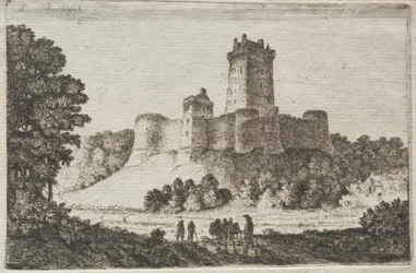 Borthwick Castle fra øst