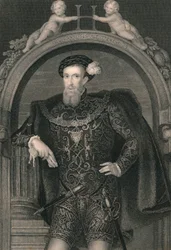 Henry Howard, jarl af Surrey, c1546, begyndelsen af midten af det 19. århundrede.